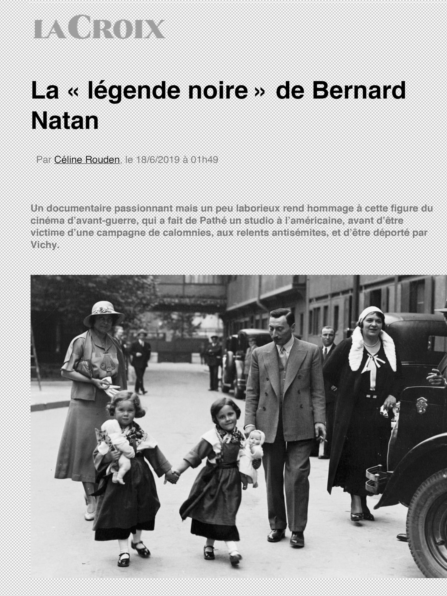 Article Natan Lacroix