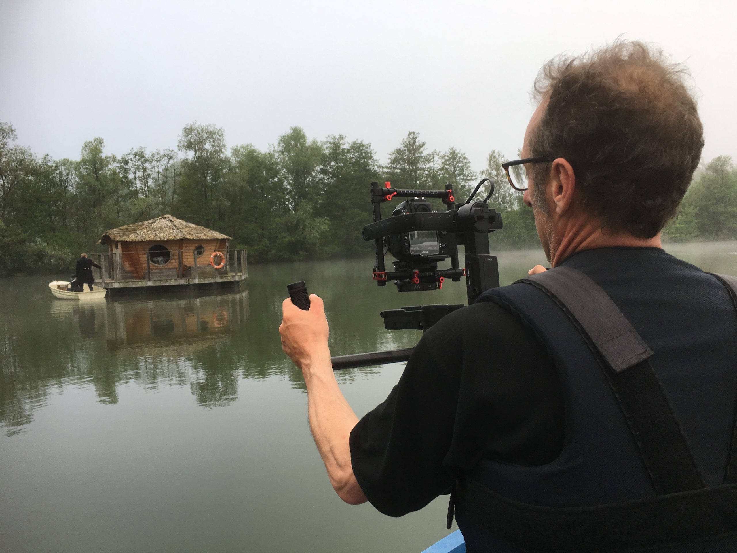 photo tournage barque