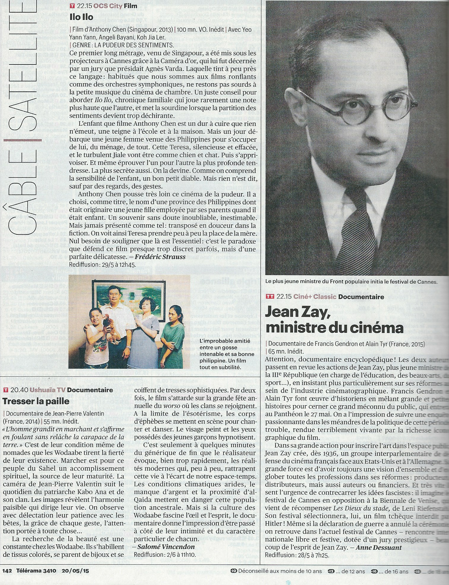 jean Zay Telerama
